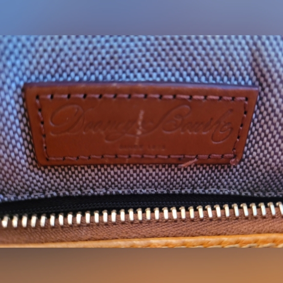 Dooney & Bourke Ostrich embossed leather bag - Picture 10 of 12